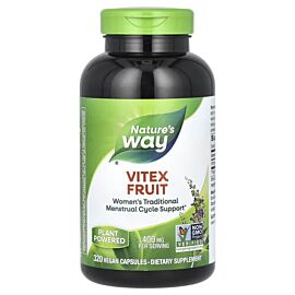 Nature's Way Vitex Fruit 400 mg 320 веганських капсул