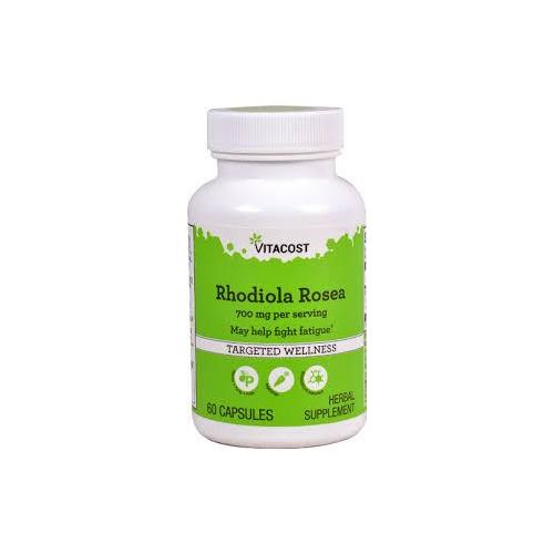 Vitacost Rhodiola Rosea Родіола рожева (золотий корінь) стандартизована, 60 капс по 350 мг. До 12/2026