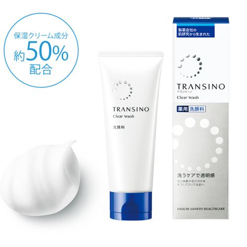 Transino Clear Wash Пінка для вмивання, 100 г. До 11/2026