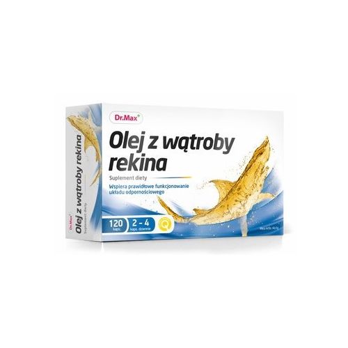 Dr.Max Олія печінки акули, 120 капсул