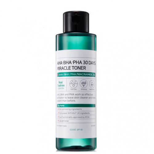 SOME BY MI AHA.BHA.PHA 30 Days Miracle Toner кислотний тонер для проблемної шкіри, 150 мл. До 05/2027