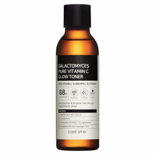 Some By Mi Galactomyces Pure Vitamin C Glow антивіковий тонер для обличчя з вітаміном C, 200 мл. До 07/2026