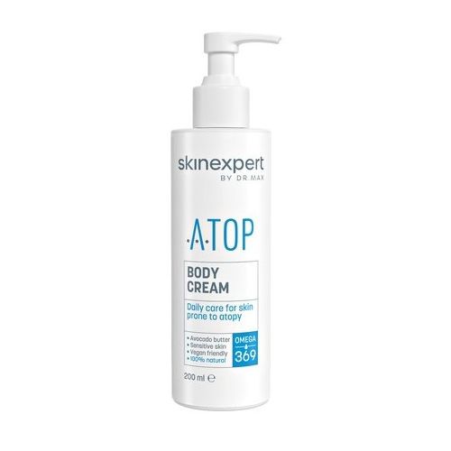Dr.Max Skin Expert A-TOP Крем для тіла з натуральними оліями, екстрактами, ніацинамідом, пантенолом, 200 мл