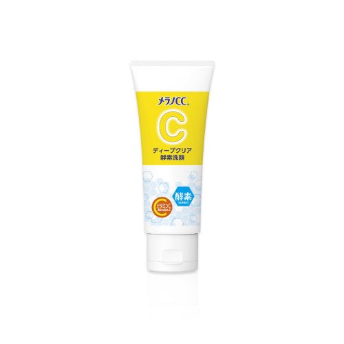 Rohto Melano CC Deep Clear ензимна пінка для вмивання з вітаміном С і глиною, 130 г