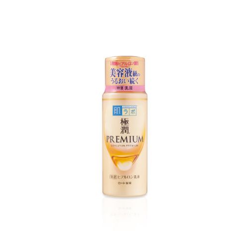 HADA LABO PREMIUM Hyaluronic Milk Lotion молочний лосьйон із 7 видами гіалуронової кислоти, лактококк, 140 г