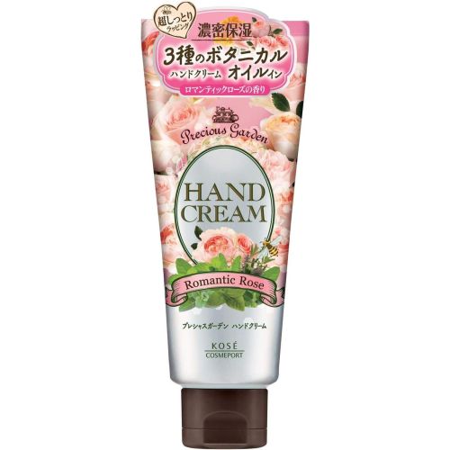 Kose Precious Garden Romantic Rose Крем для рук з оліями, екстрактами, чарівний запах троянди, 70 г