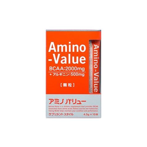Otsuka Amino-Value 2000 BCAA + 500 мг Аргінін зі смаком грейпфрута, 10 саше