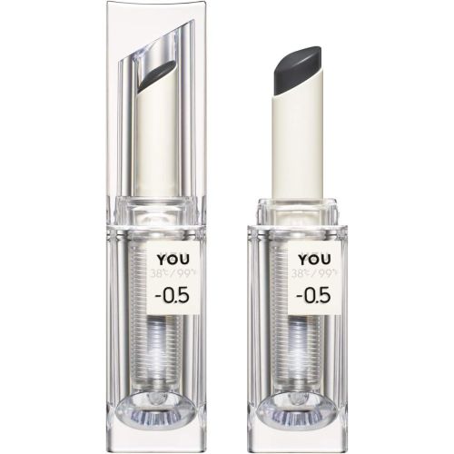 UZU by FLOWFUSHI 38 ℃ / 99F lipstick TOKYO -0,5: Sheer Grey бальзам-помада-блиск 3,8 г