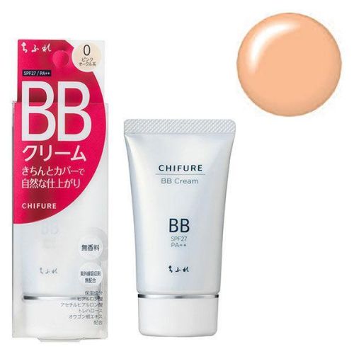 CHIFURE зволожуючий BB крем SPF27, PA++ #0 рожева охра, 50 мл