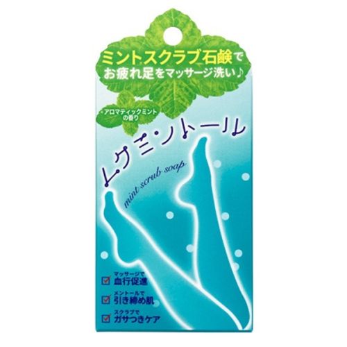 Pelican Mint Scrub Soap мятне мило-скраб для ніг, 75 г