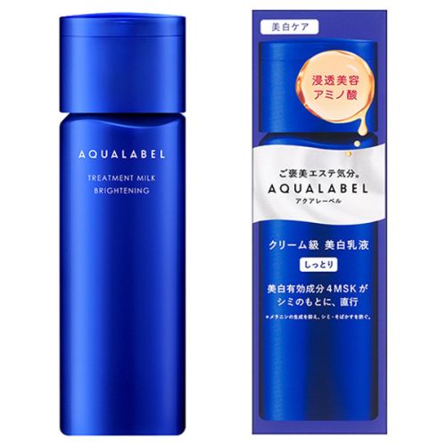 Shiseido Aqualabel Treatment Milk Brightening Зволожуюче, освітлююче молочко, 130 мл