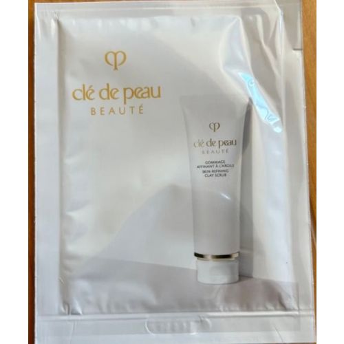 Shiseido Cle De Peau Beaute GOMMAGE AFFINANT À L’ARGILE ніжний очищуючий скраб із глиною, пробник 5 г