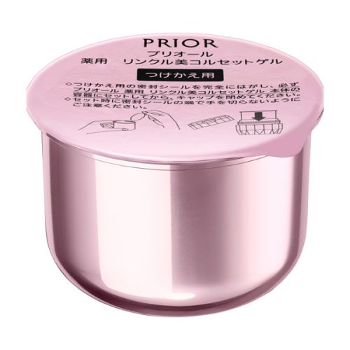 Shiseido PRIOR Medicated Wrinkle Beauty Corset Gel Багатофункціональний антивіковий гель-корсет, Refill 90 г