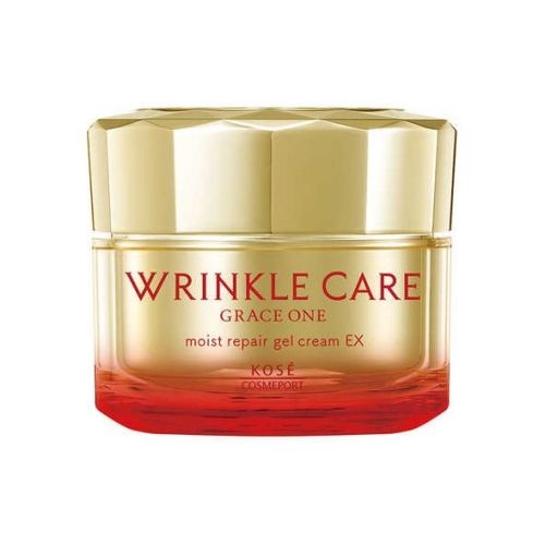 Kose Grace One Wrinkle Care Moist Gel Cream EX крем-гель з ніацинамідом від зморшок, зволоження та ліфтинг, 100 г