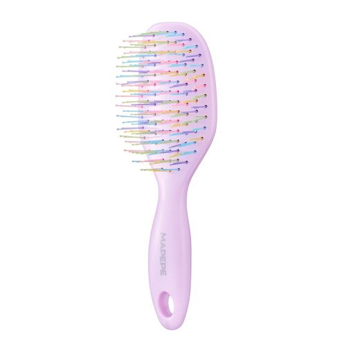 Shanti Mapepe Detangling Brush Mini Масажна міні щітка для розплутування волосся, фіолетова