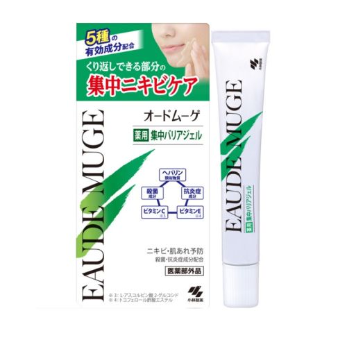 Kobayashi Eaude Muge Barrier Gel Захисний гель для проблемної шкіри з акне, 15 г