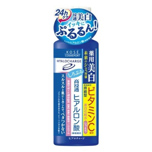 Kose Cosmeport Hyalocharge Medicated White Lotion Зволожуючий, освітлюючий лосьйон для обличчя, 180 мл