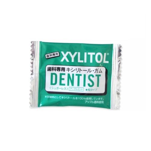 Lotte Dental Xylitol Gum Cтоматологічна жувальна гумка з ксилітом, яблуко-мята, 1 шт