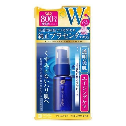 Meishoku Placenta Whitening Anti-aging Facenta Clear Essence Антивікова сироватка з плацентою, 30 мл