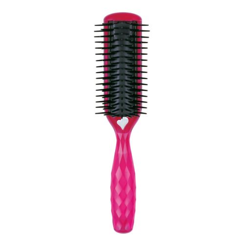 Kai Anti-static Styling Brush L KQ1170 Антистатична щітка для укладання волосся, рубіново-рожева