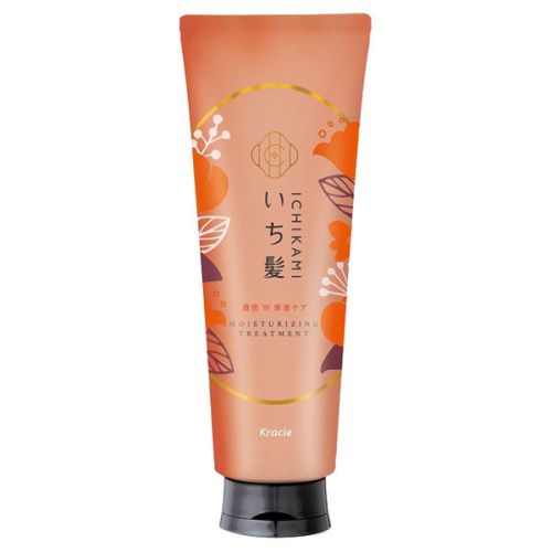 Kracie Ichikami Moisturizing Treatment Інтенсивно зволожувальна маска для пошкодженного волосся, 230 г