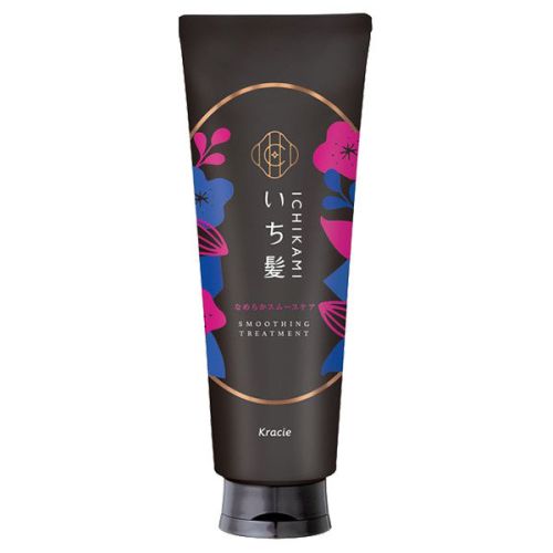 Kracie Ichikami Smooth Care Treatment Догляд для живлення та розгладження волосся, аромат сакури, 230 г