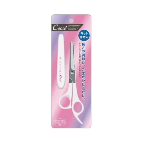 Sanpo Shoji Cecile Cut Scissors CS-01N2 Маленькі ножиці для стрижки чубчика, з ковпачком