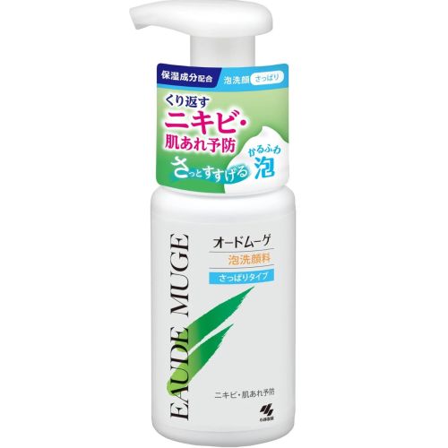 Kobayashi Eaude Muge Foam Facial Cleanser Освіжаюча пінка для вмивання проблемної шкіри з акне, 150 мл