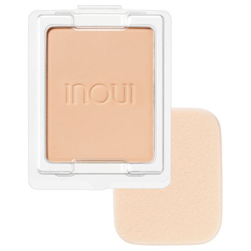 INOUI Powder Foundation SPF30 PA+++ Напівпрозора компактна пудра, світлий беж 01, 13 г (Refill)