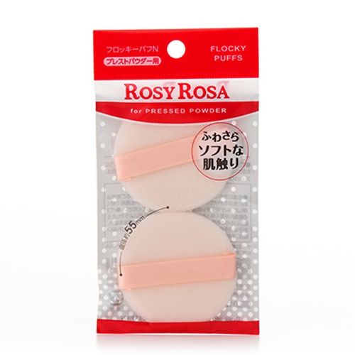 Rosy Rosa Flocky Puff N 2P Пуховка для пресованої пудри, 2 шт