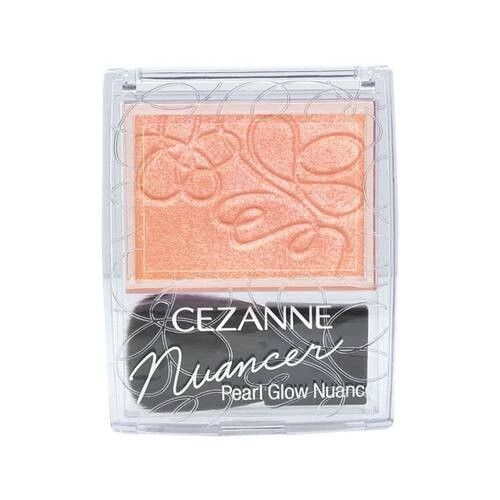 Cezanne Pearl Glow Nuancer Highlighter Пудровий хайлайтер з пензликом, N1 Coral Shower, 2,4 г