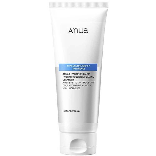 Anua 8 Hyaluronic Acid Hydrating Gentle Foaming Cleanser Пінка для вмивання з гіалуроновою кислотою, 150 мл. До 08/2027