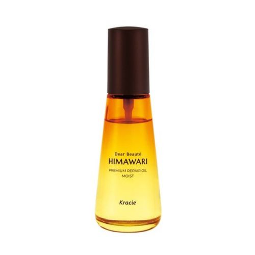 Kracie Dear Beaute HIMAWARI Premium Repair Oil Зволожуюча олія для випрямлення, гладкості волосся, 60 мл