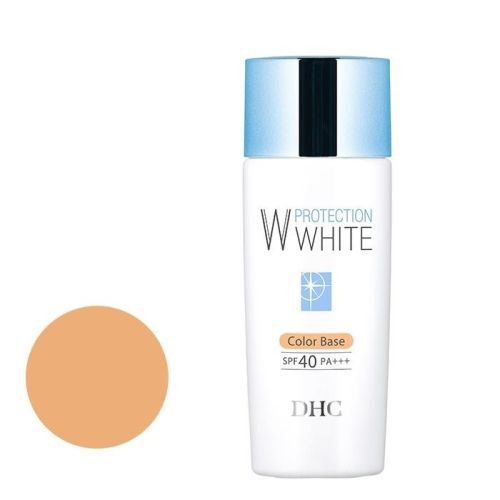DHC Medicated PW Color Base SPF40/PA+++ Кольорова тональна основа-праймер під макіяж, колір абрикос, 30 г