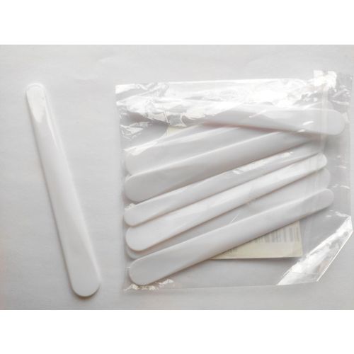 Spatula Шпатель для крему, масок двосторонній, пластиковий, 150 мм, 10 шт