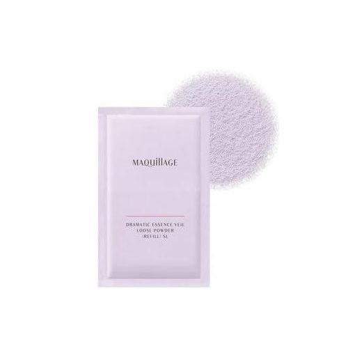 Shiseido Maquillage Dramatic Essence Veil Loose Powder Прозора розсипчаста пудра, змінний блок, лаванда, 8 г