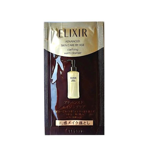 Shiseido Elixir Advanced Clarifying Warm Cleanser Зігріваючий, очищуючий гель для зняття макіяжу, пробник 2 мл