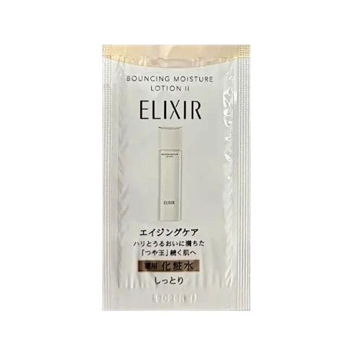 Shiseido Elixir Bouncing Moisture Lotion II зволожувальний антивіковий ліфтинг-лосьйон, пробник 2 мл