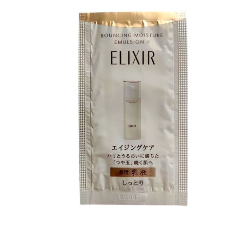 Shiseido Elixir Bouncing Moisture Emulsion II зволожувальна, антивікова ліфтинг-емульсія, пробник 1,5 мл