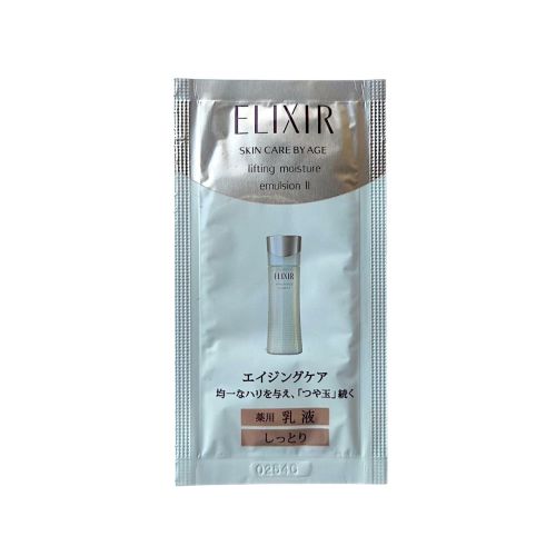 Shiseido Elixir Skin Care By Age Lifting Moisture Emulsion II Зволожуюча відновлююча емульсія, пробник 1,5 мл