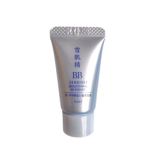Kose Sekkisei Bright BB Essence SPF50+/PA++++ Зволожуючий ВВ крем, маскує пори, відтінок 01, пробник 5 г