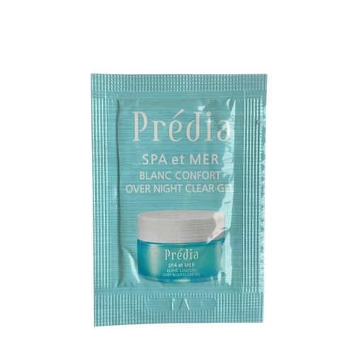 Kose Predia Spa et Mer Blanc Comfort Overnight Clear Gel Нічний зволожувальний гель для обличчя, пробник 1,5 г