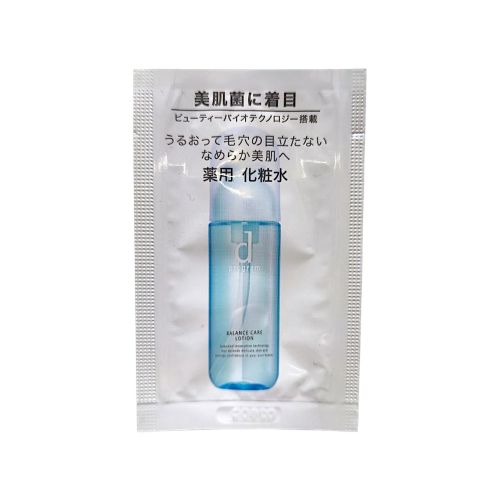Shiseido d Program Balance Care Lotion MB Освіжаючий лосьйон для чутливої шкіри, зменшує пори, пробник 1,5 мл