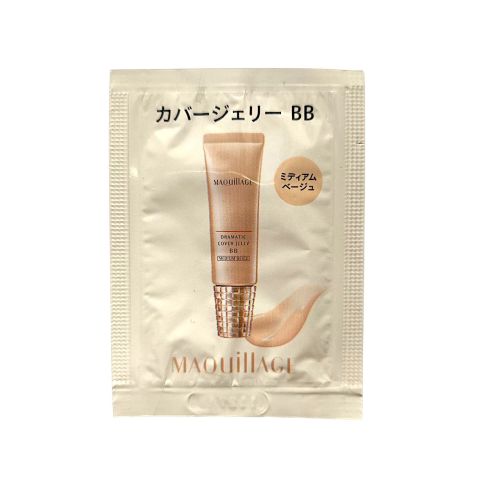 Shiseido Maquillage Dramatic Cover Jelly BB SPF50+ PA+++ Medium Beige ВВ крем, середній беж, пробник 0,3 г