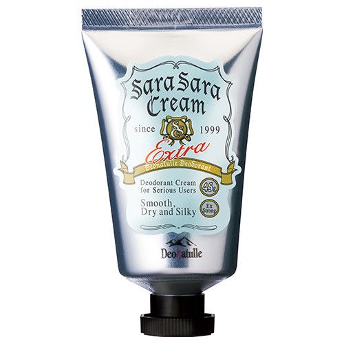 Deonatulle SARA SARA Smooth Cream Японський крем дезодорант антиперспірант на основі мінеральних квасців, 45 г