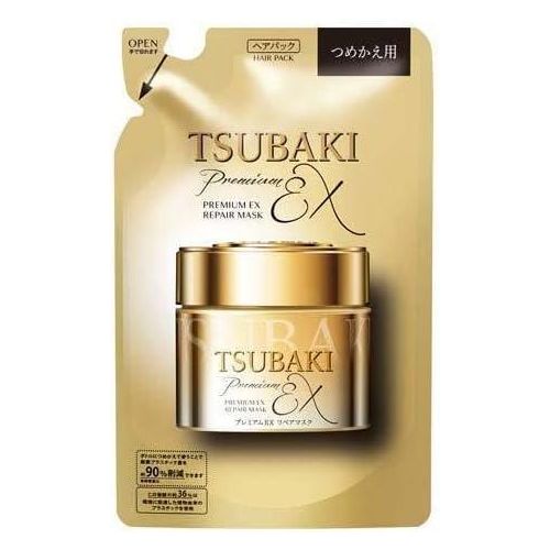 Shiseido Tsubaki Premium Repair Mask Відновлювальна експрес-маска для волосся, поповнення 150 г