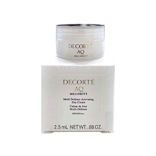 Kose Cosme Decorte AQ MELIORITY Intensive Regenerating Day Cream SPF10 PA++ Інтенсивний зволожувальний денний крем, пробник 2,5 г