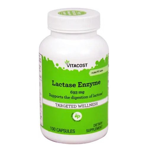 Vitacost Lactase Enzyme 693 mg Фермент лактаза, 100 капсул. До 05/2027
