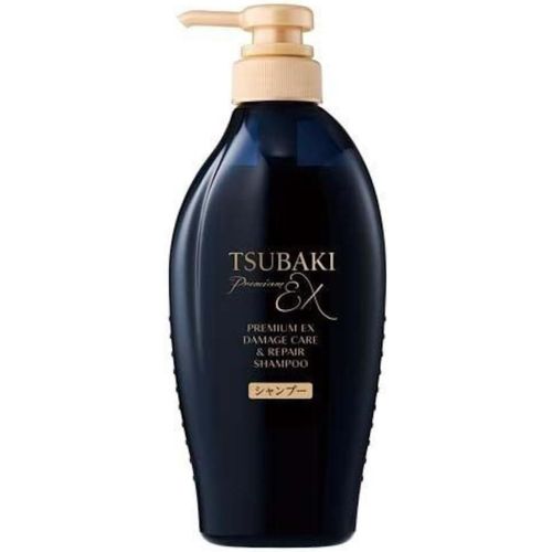 Shiseido Tsubaki Premium EX Intensive Repair Shampoo відновлюючий шампунь для пошкодженого волосся з олією камелії, 450 мл
