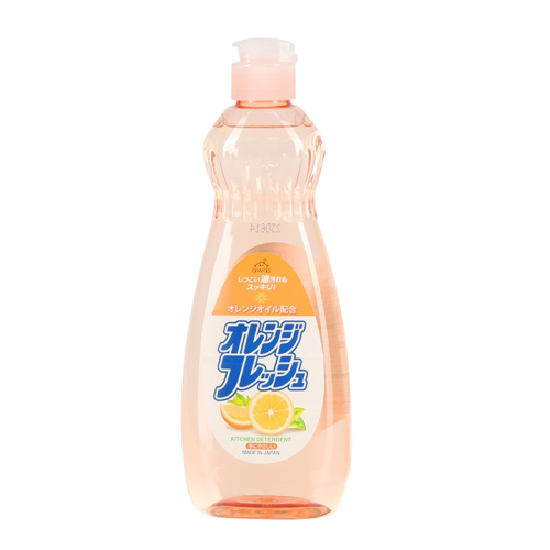 Rocket Soap Orange Fresh рідина для миття посуду, овочів і фруктів, з олією помаранча 600 мл